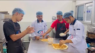 Bakery training in nepal  How to make cinnamon bread  Bakery itmes recipe  bakery [upl. by Ahsitruc]