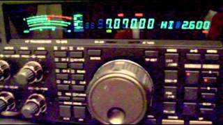 KENWOOD TS 870 AT CON FILTRO INRAD [upl. by Rocray441]