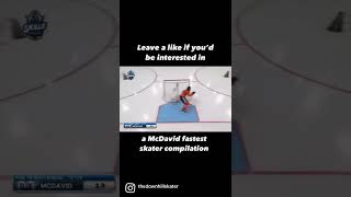 McDavid Fastest Skater Compilation [upl. by Nnaytsirk]