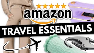 25 GENIUS Travel Essentials from AMAZON [upl. by Ycniuqed]