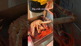 viral recipe big crab recipes shorts viral viralvideo viralshorts [upl. by Meuser876]