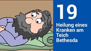 Die Heilung eines Kranken am Teich Bethesda  Die Bibel einfach erzählt [upl. by Llehsyar944]