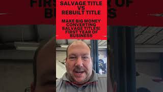 Make Big Money with Salvage title cars salvagetitle cardealership texas fixingcars rebuilt [upl. by Anirdnajela]