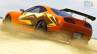 GTA V  Dinka Jester Classic AFTERHOURS REVAMP Customization and Cinematic Drive PC MAX GRAPHICS [upl. by Ynnavoj]