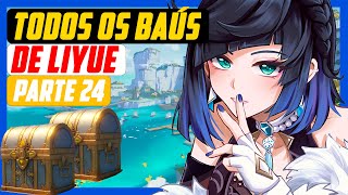 TODOS OS BAÚS DE LIYUE PARTE 24  GENSHIN IMPACT [upl. by Ziul]