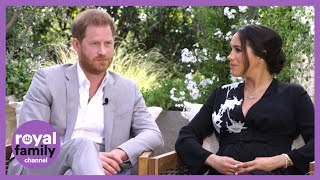 The Biggest Moments From Harry and Meghans Interview with Oprah Winfrey [upl. by Atis]