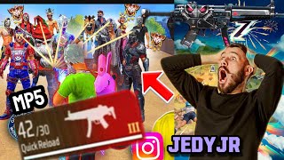 ¡¡ESTE MP5 ES UNA LOCURA ¡TIENES QUE VER ESTA PARTIDA DE CRACKS 😱 FREE FIRE  Jedyjr [upl. by Rekab]