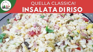 INSALATA DI RISO IN 1 MINUTO  ricette veloci  FoodVlogger [upl. by Gunthar]