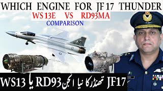 Which Engine For Jf17 Rd93 Vs Ws13 comparison [upl. by Cotsen]