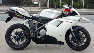 Rodolfinho da Z Testando Ducati 848 [upl. by Emmaline687]