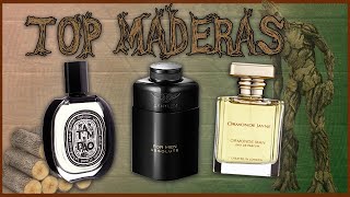 TOP PERFUMES AMADERADOS  Los perfumes más amaderados de mi colección 🪵 [upl. by Eissac]