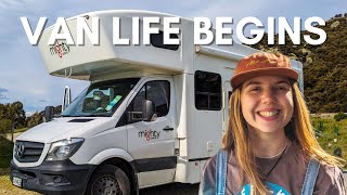 Our first taste of VAN LIFE Road tripping New Zealands South Island [upl. by Leveroni665]