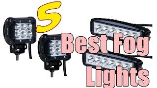 Top 5 Best Fog Lights 2020 update [upl. by Cirde]