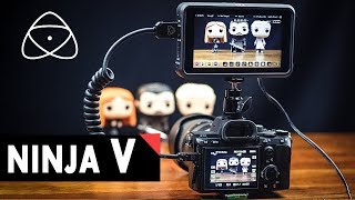 TEST Atomos Ninja V  Moniteur  Enregistreur externe pour VIDEASTE [upl. by Tnayrb]