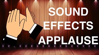 Clapping Sound Effects  Applause  Audience  Crowd Sound Effect [upl. by Shandee]