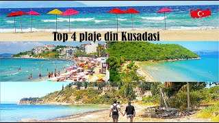 Top 4 cele mai frumoase plaje din Kusadasi [upl. by Dawaj]