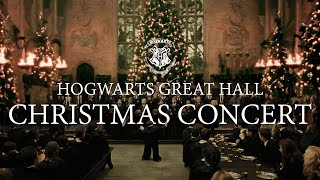 Hogwarts Christmas Concert – Relaxing choir amp holiday ambience 🔔🎄🕯️ 해리포터 크리스마스 [upl. by Arim]