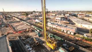 Springvale Road Level Crossing removal [upl. by Aerised]