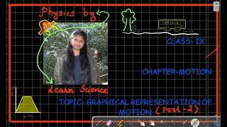 CLASS 9 GRAPHICAL REPRESENTATION OF MOTIONVT GRAPH PART 2CH 7 MOTIONPHYSICS SCIPIX [upl. by Morey]