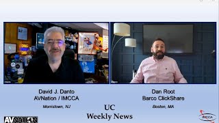 UCWeeklyNews for April 22  Dan Root  Barco ClickShare Bar [upl. by Einner860]