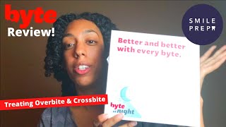 Byte at Night clear aligners for Treating Crossbite amp Overbite bite issues  Byte Reviews  Part 1 [upl. by Neal475]