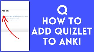 How to Add Quizlet to Anki 2024  Include Quizlet to Anki [upl. by Gney73]