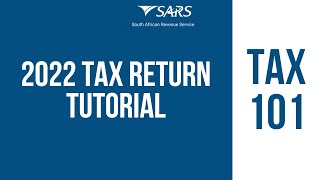 How to submit your 2022 tax return  SARS eFiling Tutorial [upl. by Aromat]