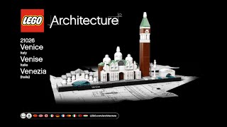 LEGO Instructions  Architecture  21026  Venice  Skylines [upl. by Johnstone]