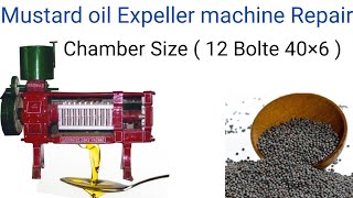 40×6 chamber size 12 bolt Expeller chamber [upl. by Debby]