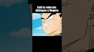 Cell le roba los diálogos a Vegeta 😆 DragonBallZ [upl. by Luthanen]