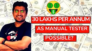 How Can I reach upto 30 Lakhs per Annum as Manual Tester  Extra Skills 😱 [upl. by Artapoelc172]