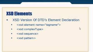 XML Tutorial 33 XSD Schema Elements [upl. by Arte587]