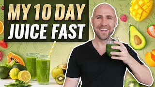 I drank GREEN JUICE for 10 Days and this is what happened [upl. by Lek]