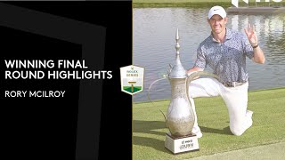 Rory McIlroy Winning Highlights  2023 Hero Dubai Desert Classic [upl. by Moretta53]