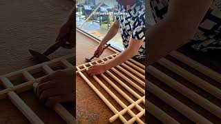 Crafting Stunning Wooden Doors with Unique Patterns woodendoors woodcraft [upl. by Aubine100]