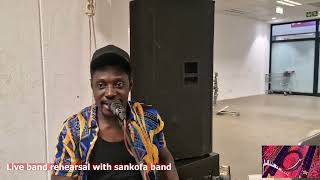 Wiiz Gee rehearsals with sankofa band [upl. by Havstad752]