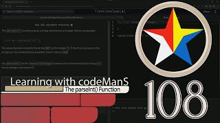 JavaScript Basic 108 Use the parseInt Function  FreeCodeCamp [upl. by Nujra]