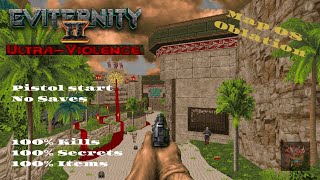 Doom II Eviternity 2 Map 08 quotOblationquot 100 playtrough Ultra violence [upl. by Ehcor]