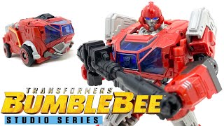 Transformers Studio Series Deluxe Class IRONHIDE Bumblebee Movie Review [upl. by Boiney585]