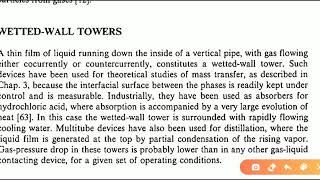 MTO1 UNIT 6 LIQUID DISPERSED  WETTED WALL amp SPRAY TOWER VENTURE SCRUBBER [upl. by Nilde]