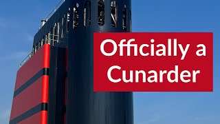 Its OFFICIAL Queen Anne joins the Cunard Fleet [upl. by Halika]