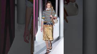 MIU MIU  SPRING SUMMER 2024 runwayshow asdfashionstyle inspiration2024 models [upl. by Cowles]