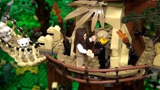 10footlong LEGO Star Wars Endor – BrickFair Virginia 2015 [upl. by Tonye379]