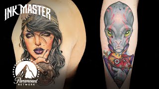 Best Coverup Tattoos  Ink Master [upl. by Anis]