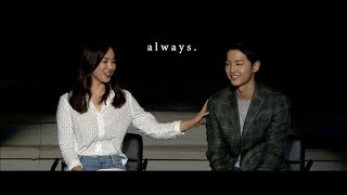 SongSongCouple 송송커플  ALWAYS  Song Joong Ki 송중기 amp Song Hye Kyo 송혜교 [upl. by Shandeigh]