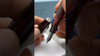 Will this Scribo fountain pen pass the flex nib test fountainpennib fountainpen [upl. by Darcia]