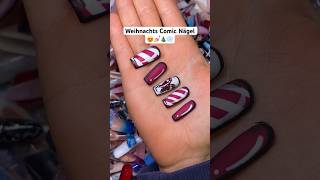 ALTES NAGELDESIGN NEU MACHEN 🤩🎄🎉 Welches findet ihr besser💅🏻 nails nailart nägel christmas [upl. by Nasaj]