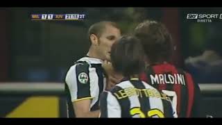 Maldini Attempts to Kill Chiellini [upl. by Naid]