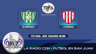 TORNEO REGIONAL FEDERAL AMATEUR DESAMPARADOS Vs SP RIVADAVIA [upl. by Dazhehs]