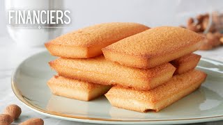 FINANCIER aux AMANDES  Recette Facile [upl. by Dor604]